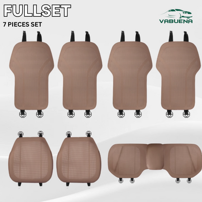 AirLux Seat Cover - Universal All-Season Ventilated Leather – Breathable Comfort Seat Cover