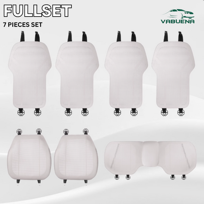 AirLux Seat Cover - Universal All-Season Ventilated Leather – Breathable Comfort Seat Cover