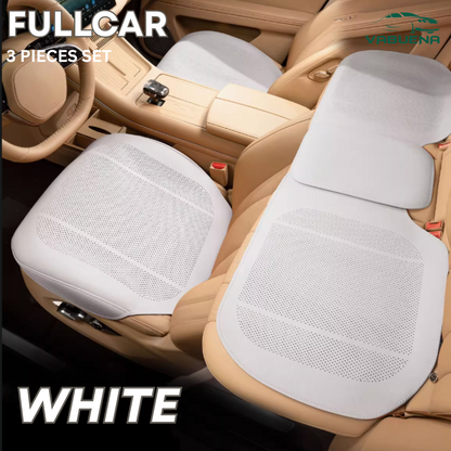 AirLux Seat Cover - Universal All-Season Ventilated Leather – Breathable Comfort Seat Cover