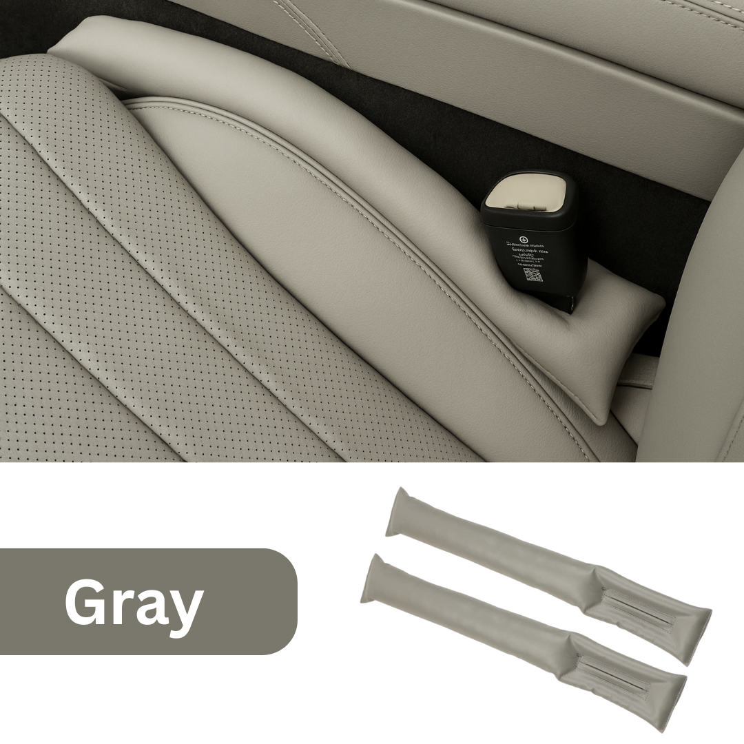 GapGuard Universal Car Seat Gap Filler – Anti-Drop Pad with Seatbelt Slot