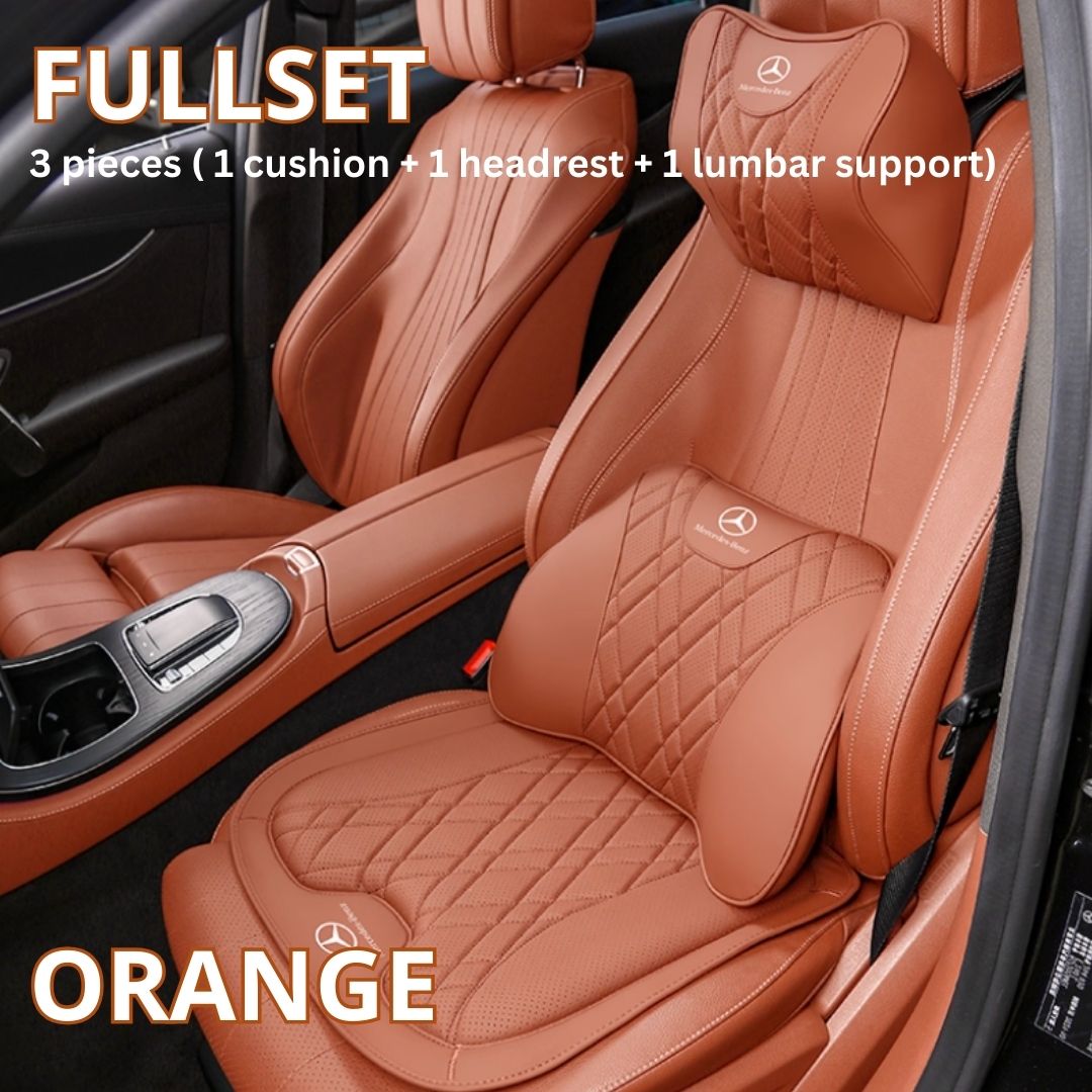 ZenFlex Cushion - Customizable Breathable Memory Foam Car Seat Cushion – Ergonomic Support & Non-Slip Design