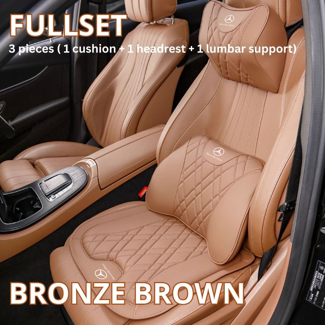 ZenFlex Cushion - Customizable Breathable Memory Foam Car Seat Cushion – Ergonomic Support & Non-Slip Design