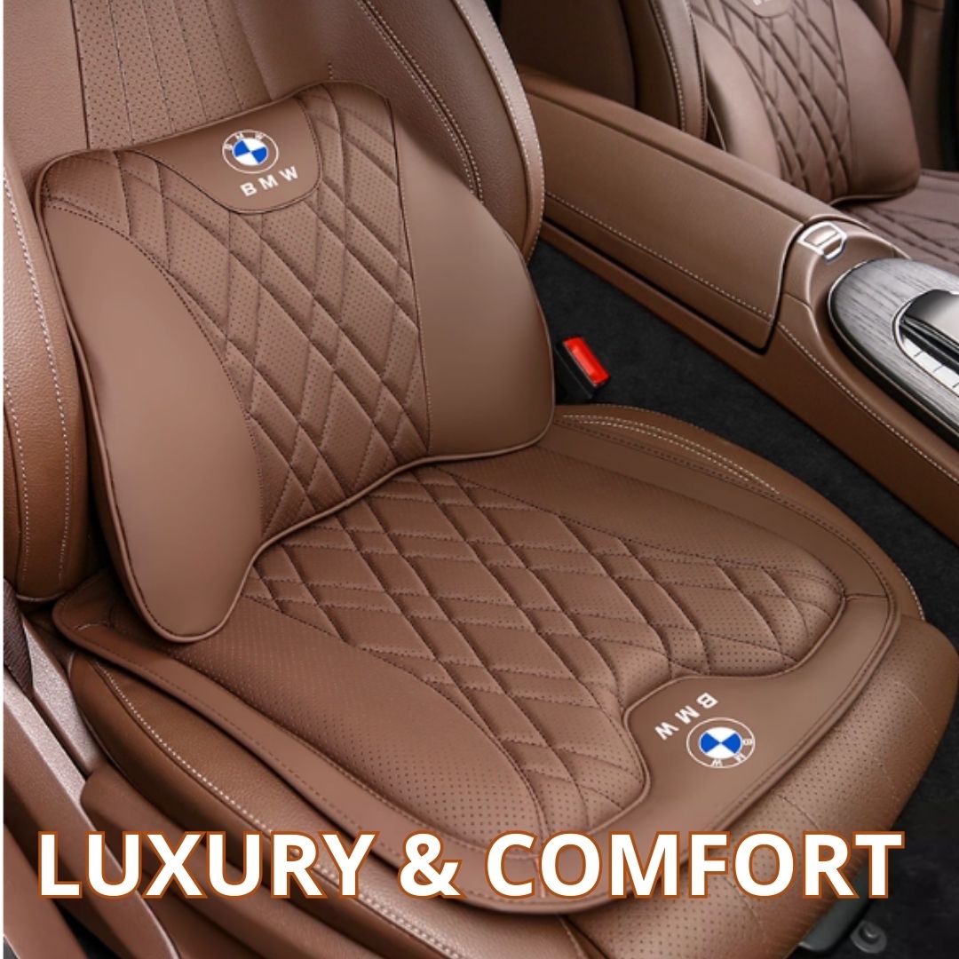 ZenFlex Cushion - Customizable Breathable Memory Foam Car Seat Cushion – Ergonomic Support & Non-Slip Design